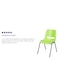 Flash Furniture Green Shell Stack Chair RUT-EO1-GN-GG - alternate 10